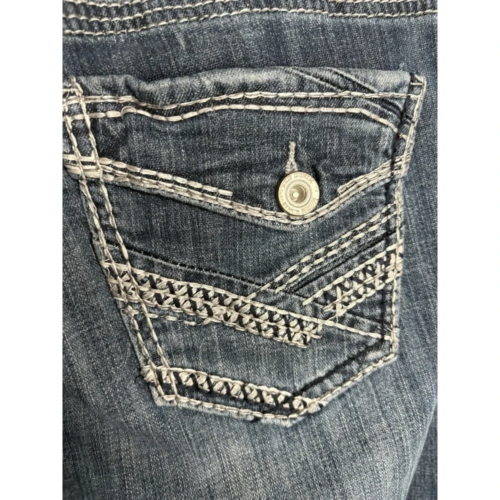 BKE Jeans Aiden Bootcut Dark Wash Mens‎ Size 29S Measures 29x29 Flap Pocket